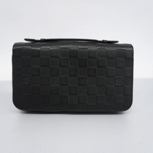 Louis Vuitton Long Wallet Damier Infini Zippy XL N61254 Onyx Men's - Picture 14 of 14